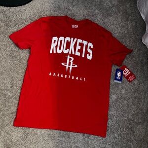 Rockets Basketball Red T-Shirt